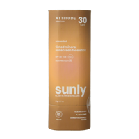 Attitude Sunly gezichtszonnebrandstick getint SPF30 20 Gram