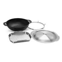 Weber Crafted-wok en stomer