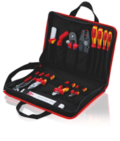 Knipex Gereedschapstas "Compact" Elektro | 14-delig - 00 21 11