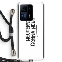 Neuters: Xiaomi Mi Mix 4 Transparant Hoesje met koord