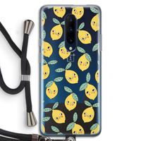 Citroenen: OnePlus 7 Pro Transparant Hoesje met koord