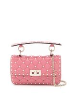 Valentino Garavani sac porté épaule Rockstud en cuir - Rose