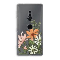 Floral bouquet: Sony Xperia XZ2 Transparant Hoesje