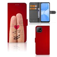 OPPO A73 5G | Wallet Case | met Pasjes | Liefde - Origineel Romantisch Cadeau
