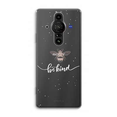 Be(e) kind: Sony Xperia Pro-I Transparant Hoesje