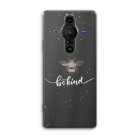 Be(e) kind: Sony Xperia Pro-I Transparant Hoesje