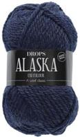 Drops Alaska Uni Colour 012 Marineblauw