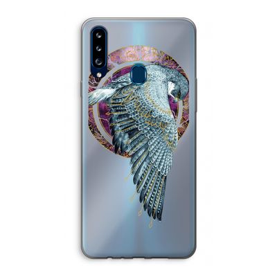 Golden Falcon: Samsung Galaxy A20s Transparant Hoesje