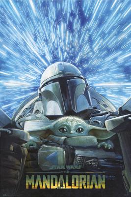 Poster Star Wars The Mandalorian Hyperspace 61x91,5cm