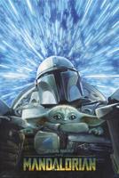 Poster Star Wars The Mandalorian Hyperspace 61x91,5cm
