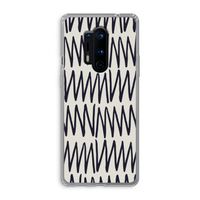 Marrakech Zigzag: OnePlus 8 Pro Transparant Hoesje