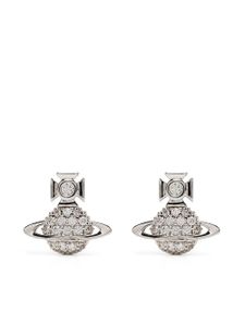 Vivienne Westwood puces d'oreilles Tamia à motif Orb - Argent
