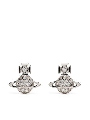 Vivienne Westwood puces d'oreilles Tamia à motif Orb - Argent