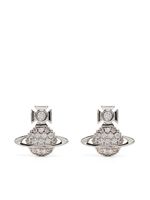 Vivienne Westwood puces d'oreilles Orb à ornements en cristal - Argent
