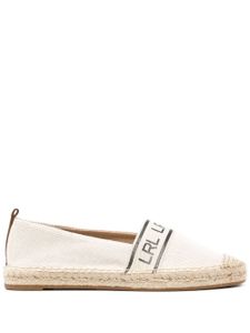 Lauren Ralph Lauren espadrilles à bande logo - Tons neutres