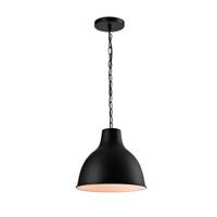 QUVIO Hanglamp rond zwart - QUV5076L-BLACK