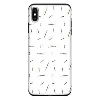 Hipster stripes: iPhone XS Max Tough Case