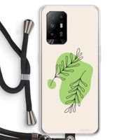 Beleaf in you: Oppo A95 5G Transparant Hoesje met koord