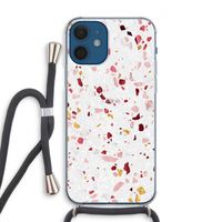 Terrazzo N°9: iPhone 12 Transparant Hoesje met koord