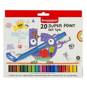 Bruynzeel Kids Viltstiften Superpoint 20