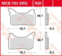 TRW Remblokken, en remschoenen voor de moto, MCB793RSI Sinter competitie offroad
