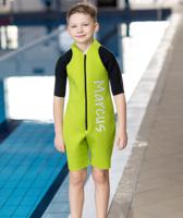 Neoprene Thermal Wetsuit Lemongrass/Black - thumbnail