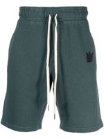 Zadig&Voltaire short de sport à motif Party Skull - Vert - thumbnail