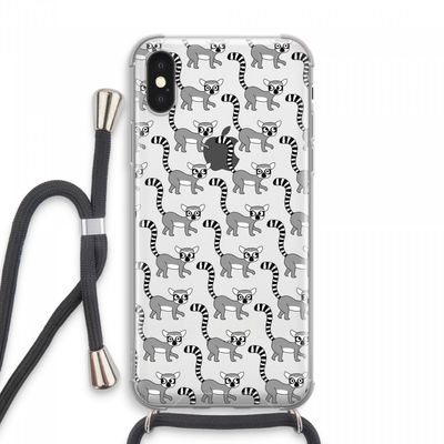 Makis: iPhone XS Max Transparant Hoesje met koord