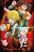 Poster The Seven Deadly Sins - Key Art 1 61x91,5cm
