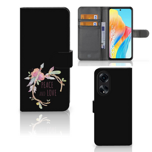 OPPO A98 5G Leuk Hoesje Boho Text