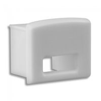 Eindkap E11 grijs kabelinvoer voor aluminium LED profiel 8106052
