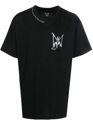 MJB Marc Jacques Burton T-shirt met logoprint - Zwart