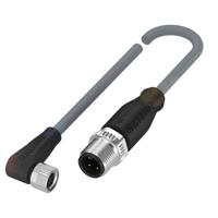 BALLUFF BCC03LR Distributieleiding M8 x 1 Aantal polen (sensoren): 4 5.00 m 1 stuk(s)