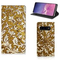 Telefoon Hoesje Samsung Galaxy S10 Barok Goud