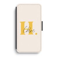 Amber Script: iPhone XR Flip Hoesje