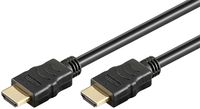 Goobay 60608 HDMI kabel 0,5 m HDMI Type A (Standaard) Zwart - thumbnail