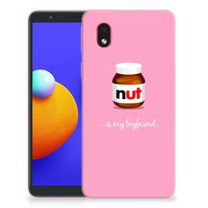 Samsung Galaxy A01 Core Siliconen Case Nut Boyfriend