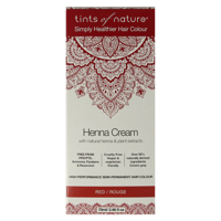 Tints Of Nature Henna cream red semi permanent 70 Milliliter