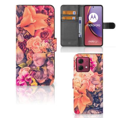 Motorola Moto G84 Hoesje Bosje Bloemen