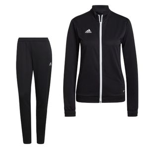 adidas Entrada 22 Full-Zip Trainingspak Dames Zwart Wit