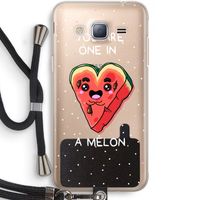 One In A Melon: Samsung Galaxy J3 (2016) Transparant Hoesje met koord