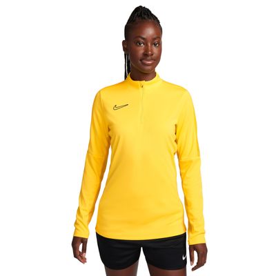 Nike Dri-FIT Academy 23 Trainingstrui 1/4-Zip Dames Geel Zwart