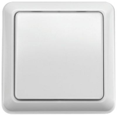 KAKU Wandschakelaar Enkel Wit (AWST-8800)