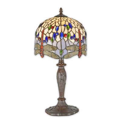 A TIFFANY STYLE TABLE LAMP
