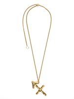 Jil Sander zodiac-sign pendant necklace - Or