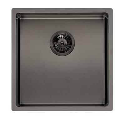 Reginox Miami 40 x 40 Gun Metal spoelbak