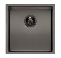 Reginox Miami 40 x 40 Gun Metal spoelbak