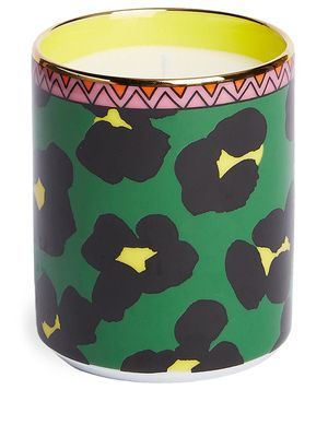La DoubleJ bougie parfumée Flower Leopard - Vert