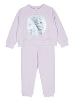 Stella McCartney Kids survêtement à logo imprimé - Violet