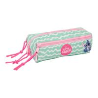 Pennenetui met 3 vakken Lilo & Stitch Ice cream Roze 22 x 8,5 x 6 cm